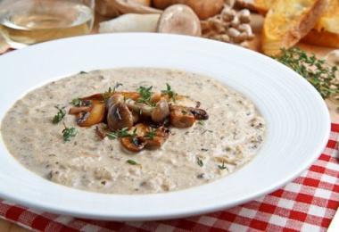 Рецепты супа из свежих и сушеных подосиновиков Как приготовить суп из сушеных грибов подосиновиков