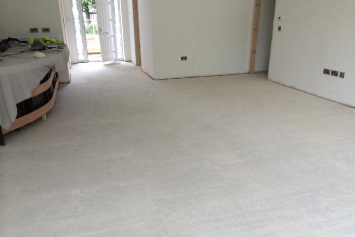 Floor With Minimum Screed Thickness Minimum Screed Thickness