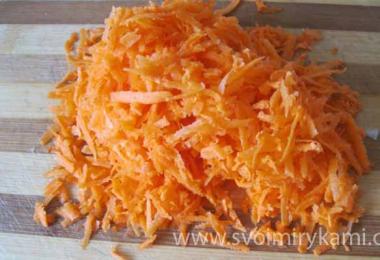 Покроковий рецепт приготування морквяного кексу з фото
