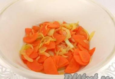 Carne guisada con cebolla y zanahoria Cómo freír carne con zanahoria y cebolla