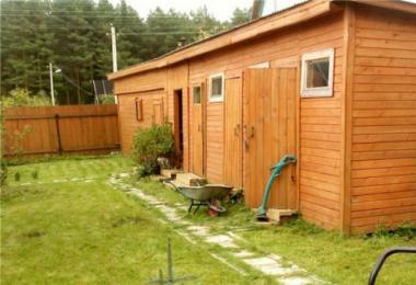 When time is running out: how to quickly make a shed from boards without a foundation with your own hands Options for country sheds