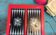 What is needed to make backgammon