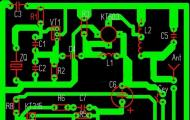 Circuit transceiver HF cu modulație SSB