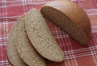 Cómo hacer pan de centeno sin levadura.